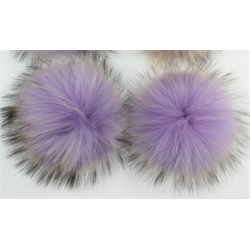 Stor VASKEBJRN dusk Lys lilla